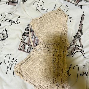 Coconut yarn bra